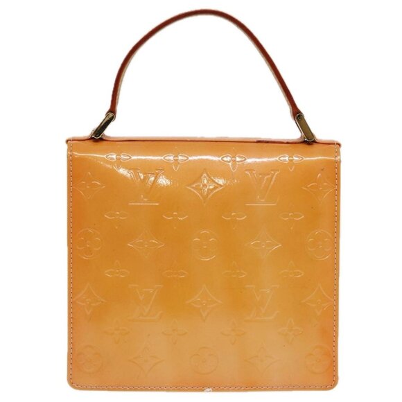 LOUIS VUITTON Vernis Spring Street Hand Bag Marshmallow Pink - Picture 3 of 16